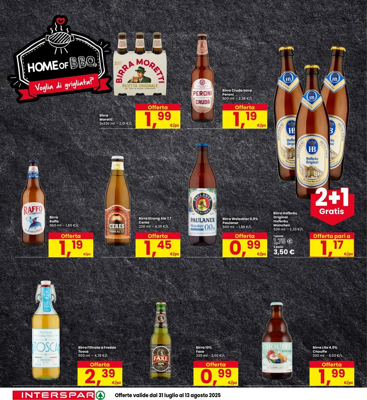 Interspar Volantino attuale da 31 luglio a 9 agosto di 2025 - Pagina del volantino 10