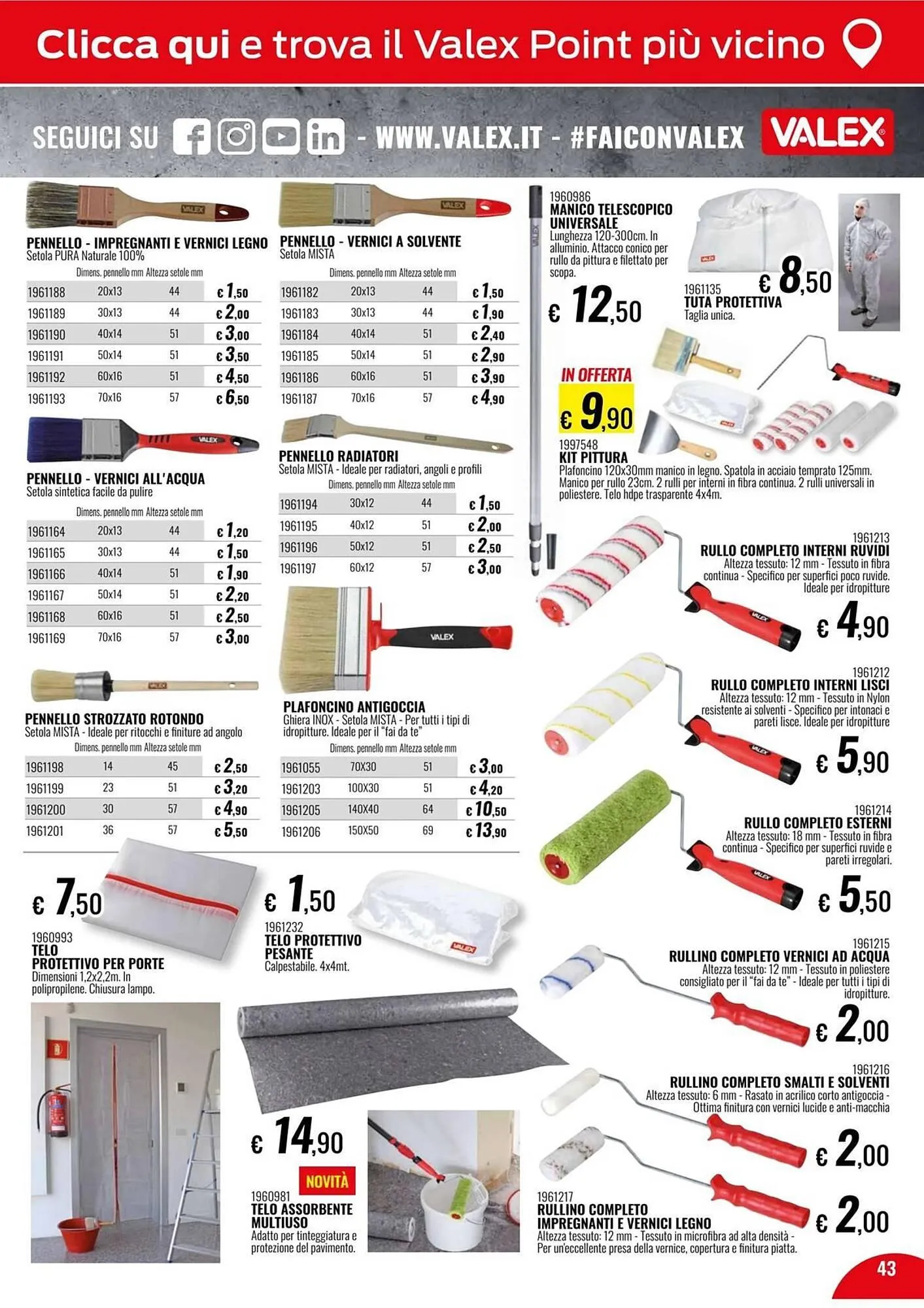 Volantino Valex da 5 marzo a 31 dicembre di 2025 - Pagina del volantino 43