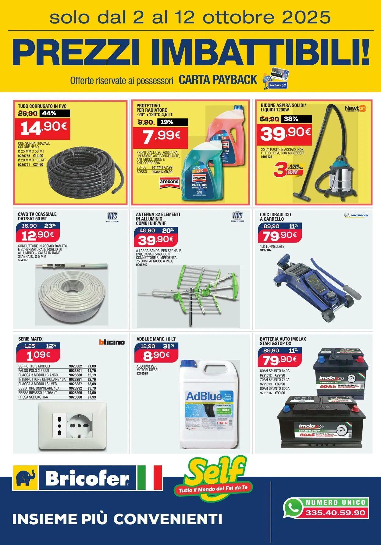 Bricofer - Perugia Volantino attuale da 30 settembre a 14 ottobre di 2025 - Pagina del volantino 3