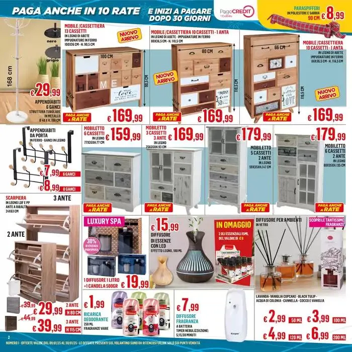 Paga anche in 10 rate da 9 gennaio a 31 gennaio di 2025 - Pagina del volantino 2