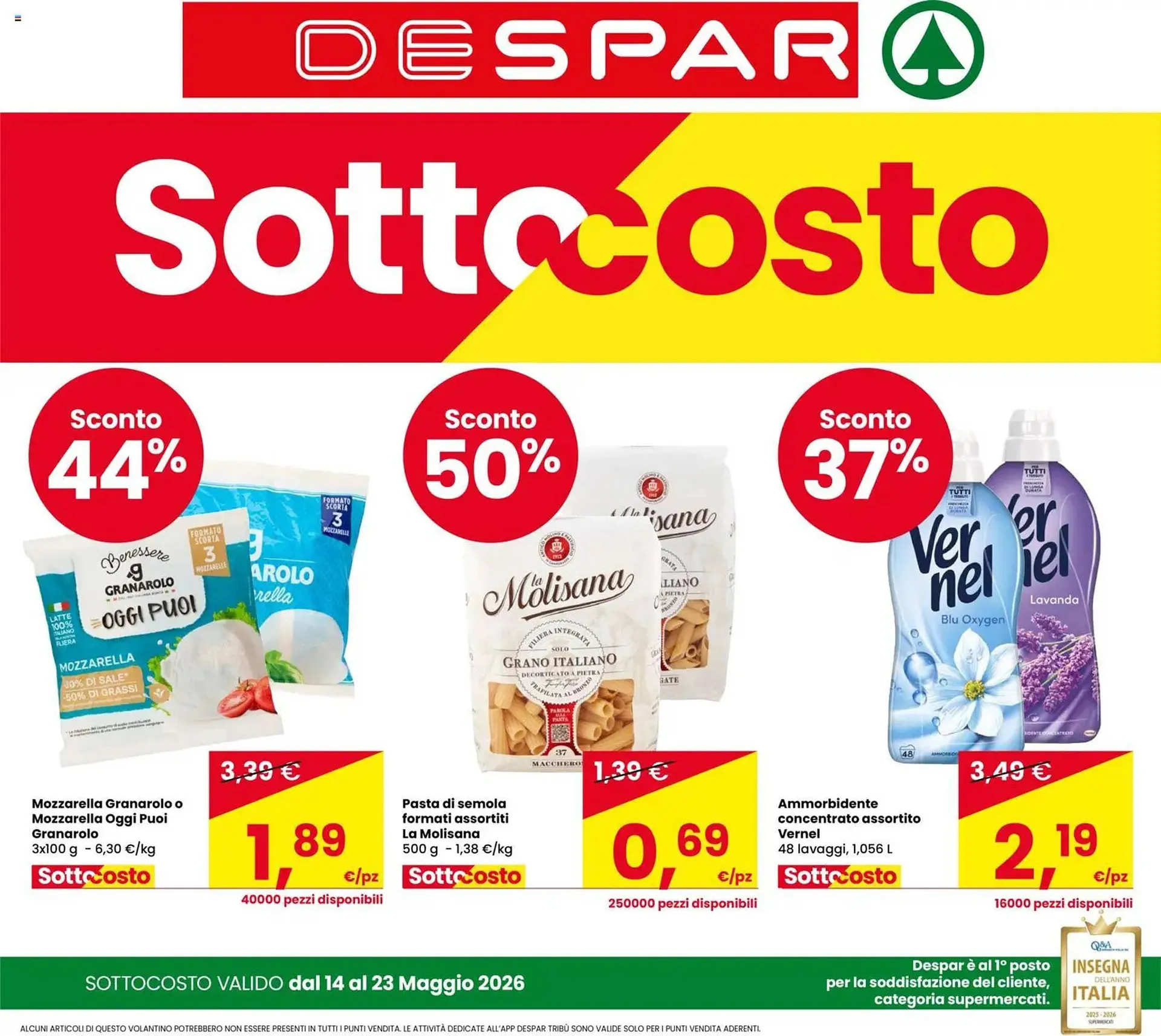 Volantino Despar da 14 maggio a 23 maggio di 2026 - Pagina del volantino 1