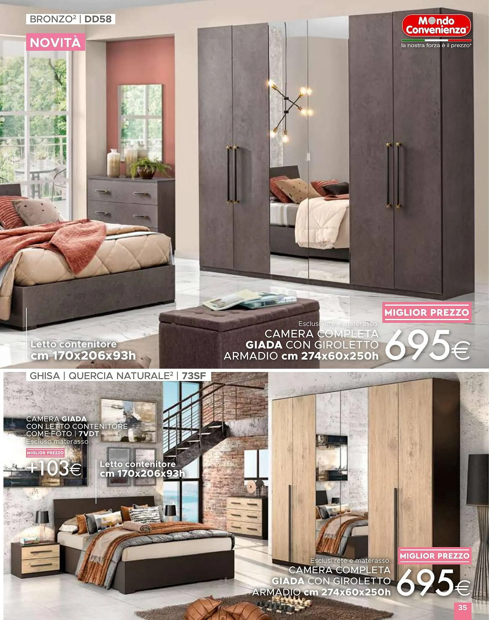 Volantino Mondo Convenienza da 1 aprile a 1 settembre di 2024 - Pagina del volantino 35