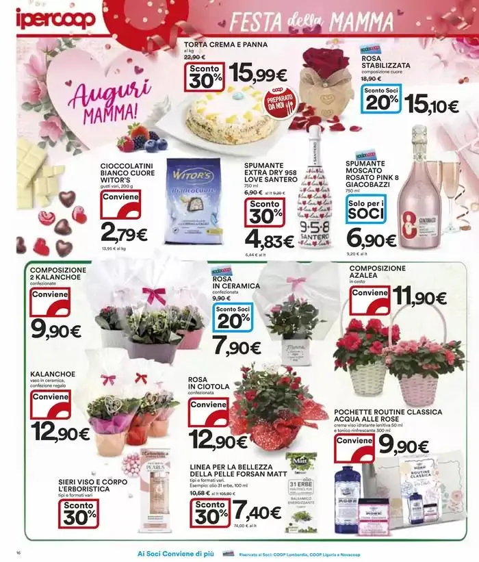 Grandi marche 30% 40% 50% da 8 maggio a 21 maggio di 2025 - Pagina del volantino 16