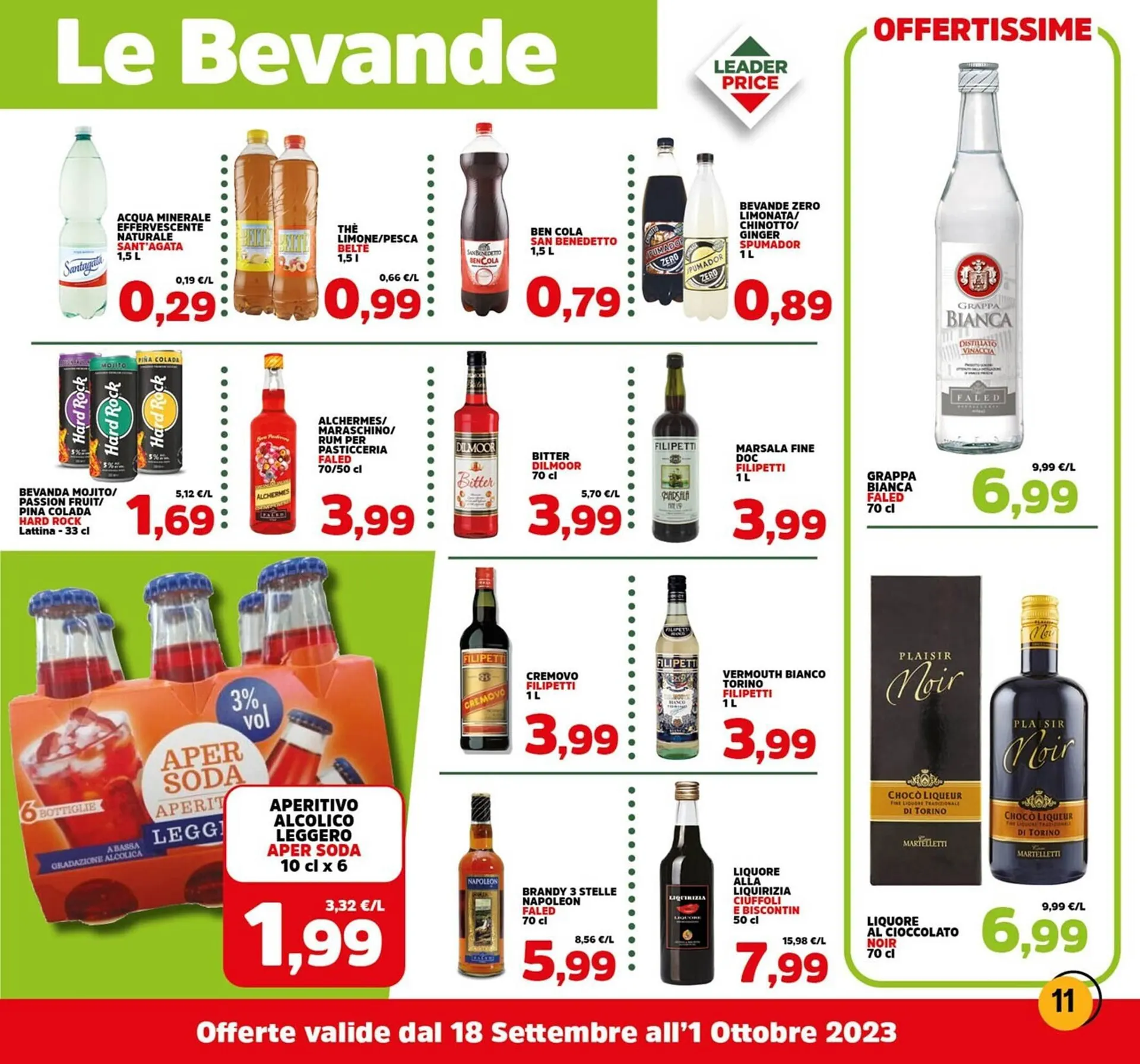 Volantino Leader Price da 18 settembre a 1 ottobre di 2023 - Pagina del volantino 11