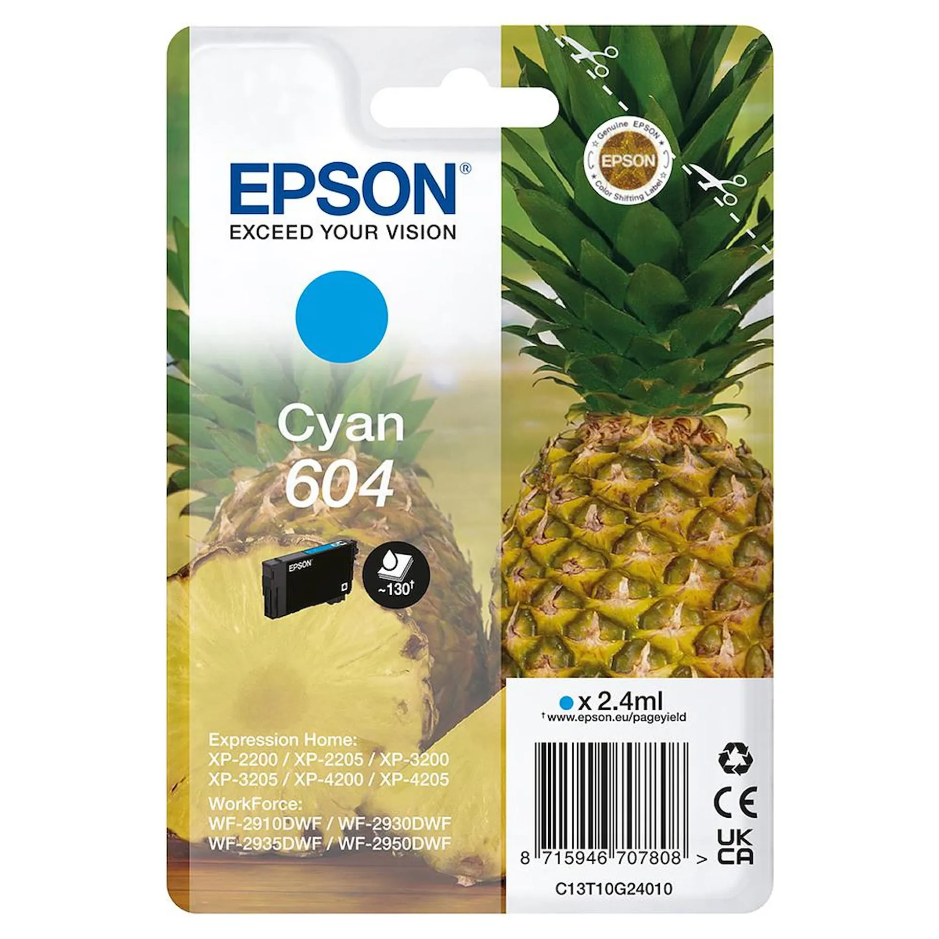 EPSON - Cartucce di inchiostro - C13T10G24010