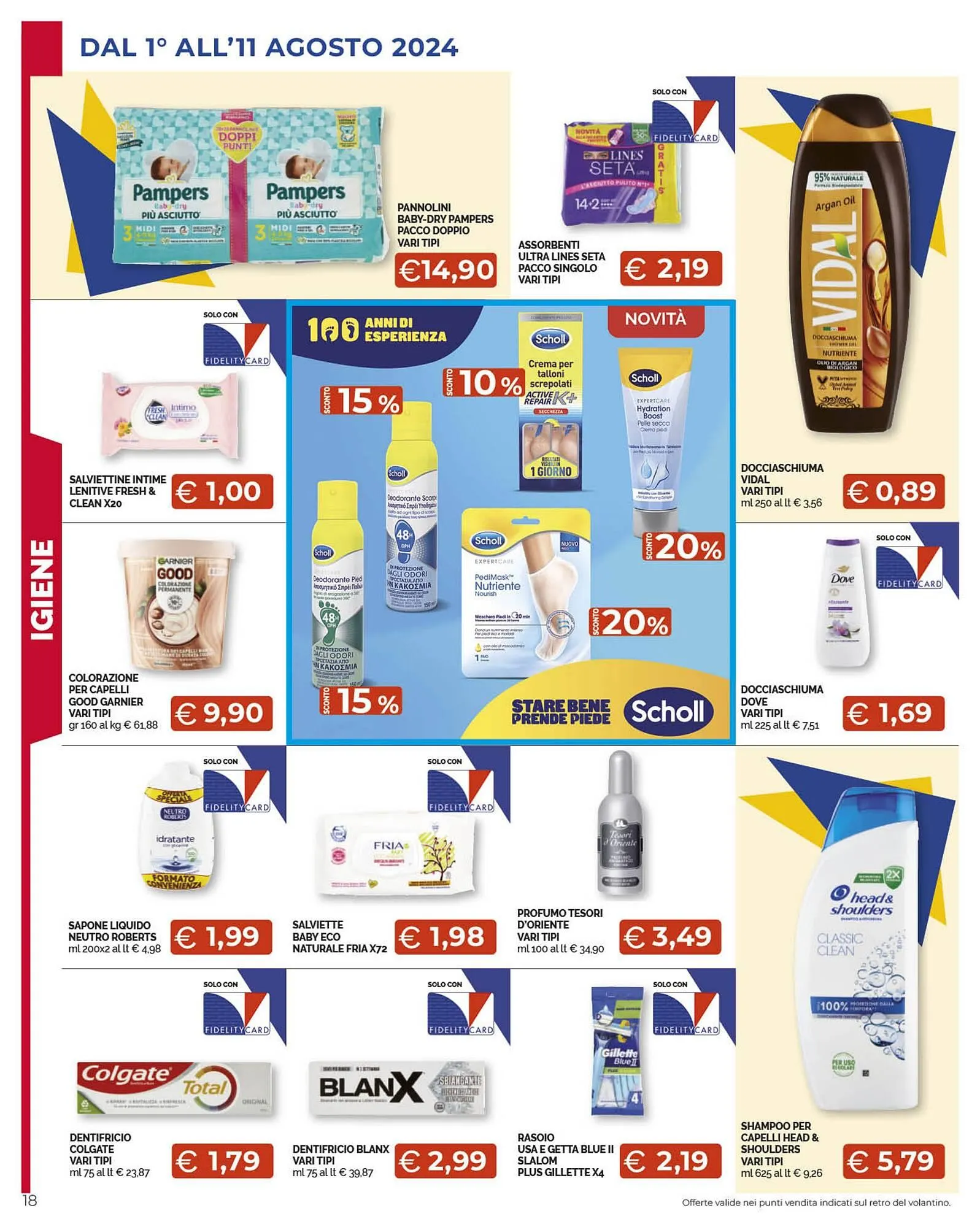 Volantino Mercatò Extra da 1 agosto a 11 agosto di 2024 - Pagina del volantino 18