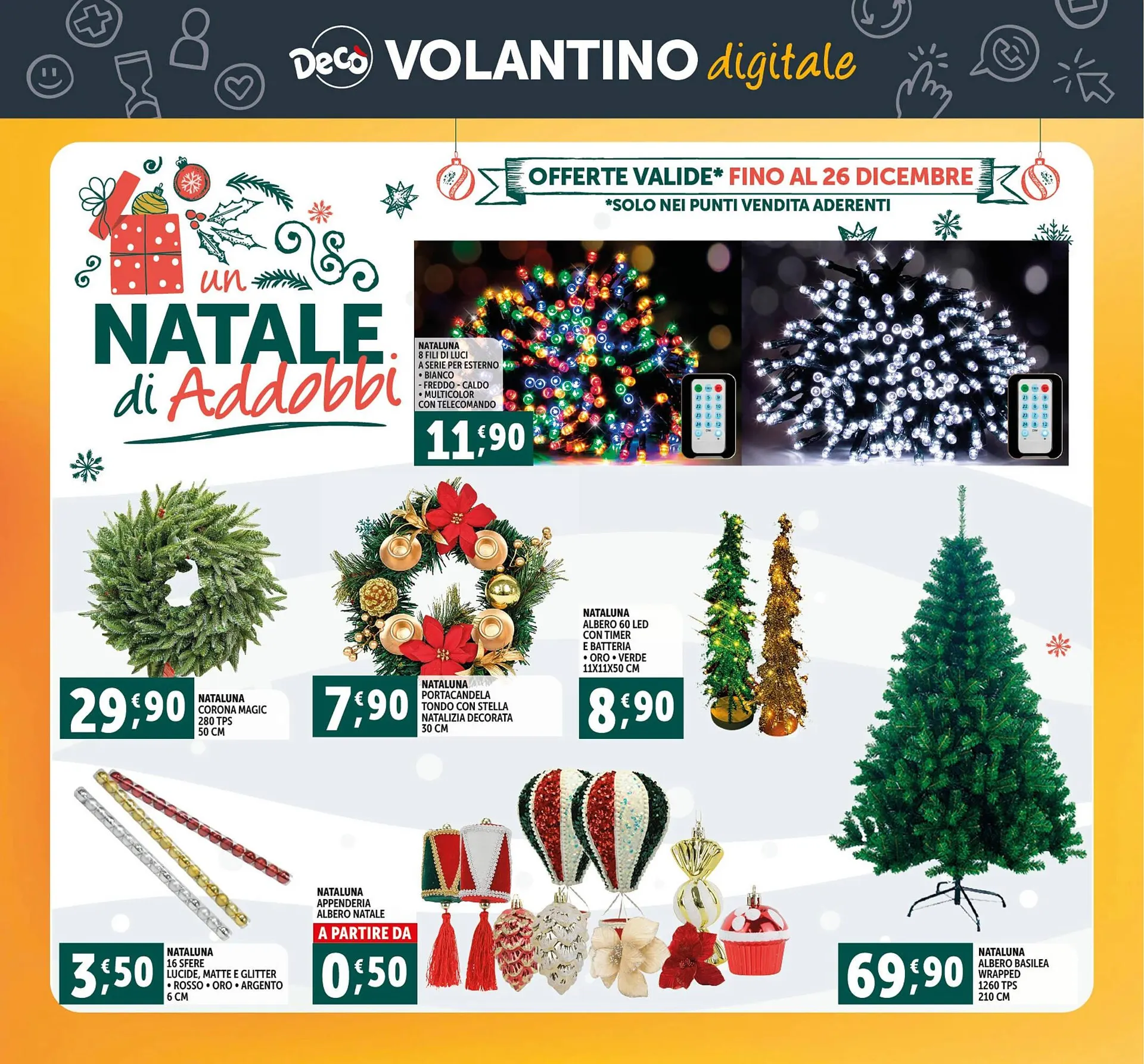 Volantino Deco Maxistore da 15 dicembre a 25 dicembre di 2025 - Pagina del volantino 52
