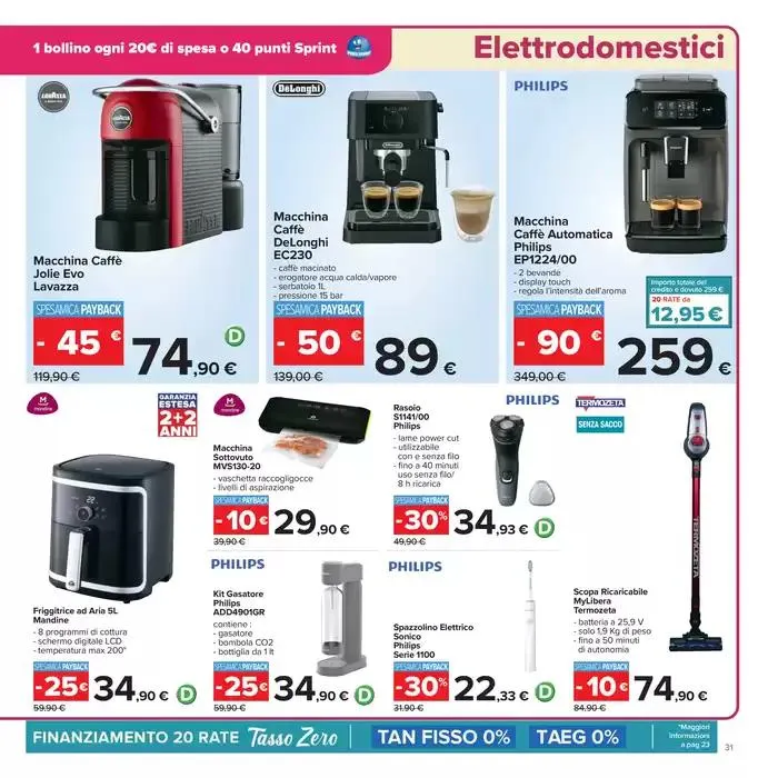 Sconti 30% 40% 50% da 28 gennaio a 6 febbraio di 2025 - Pagina del volantino 31