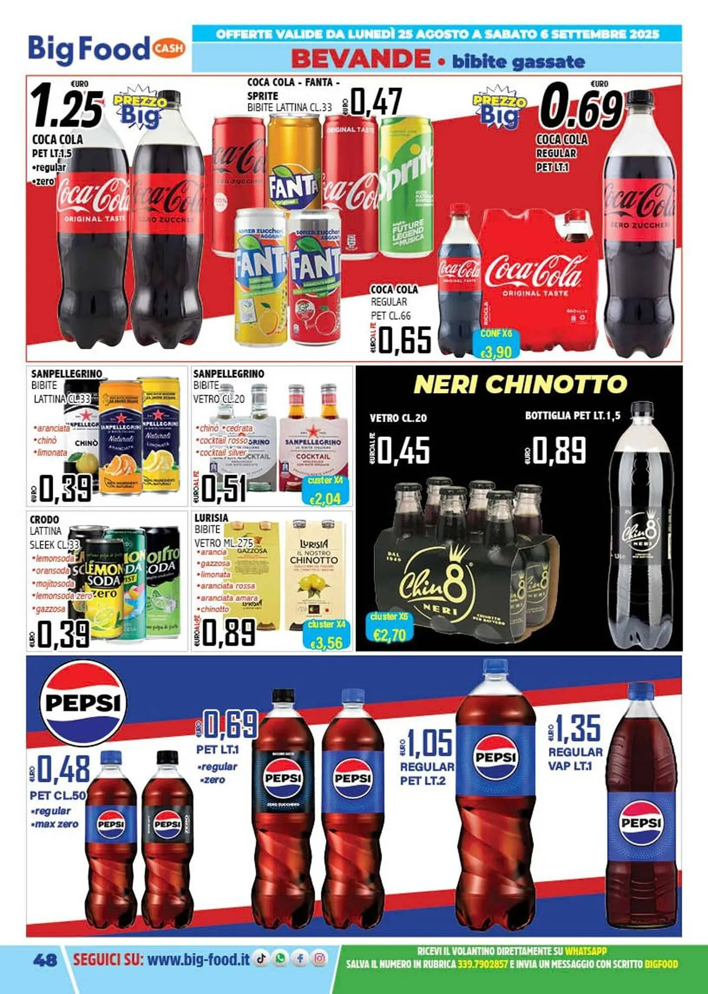 Volantino Big Food da 25 agosto a 6 settembre di 2025 - Pagina del volantino 48