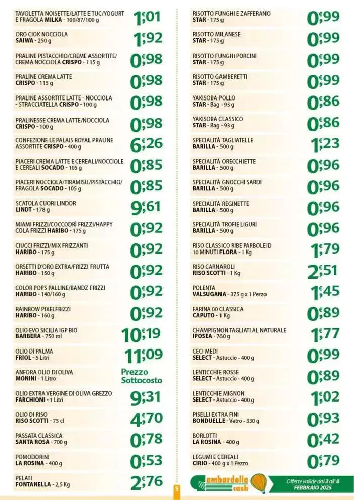 Offerte Valide dal 3 all'8 Febbraio 2025 da 3 febbraio a 8 febbraio di 2025 - Pagina del volantino 3