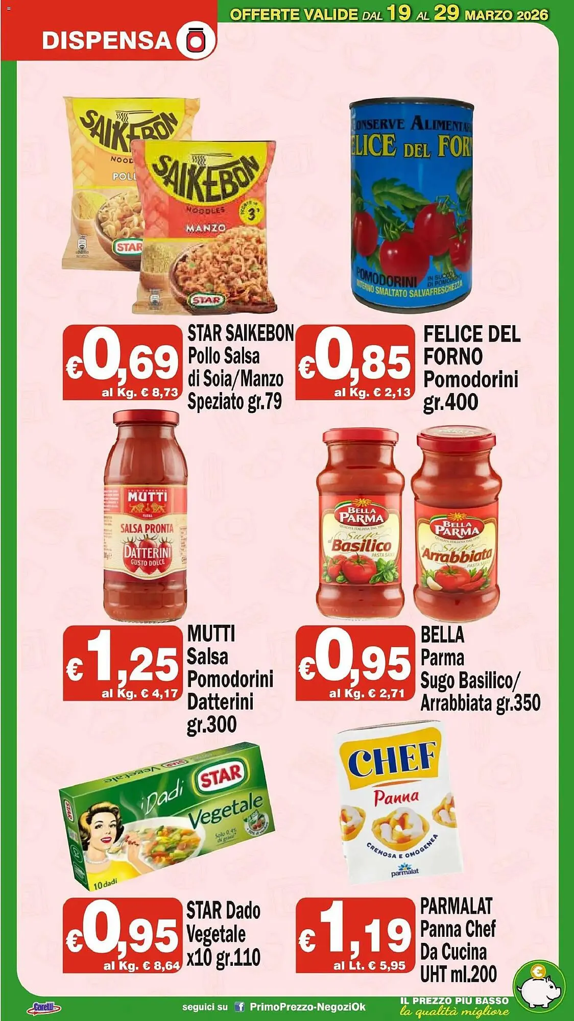 Volantino Primo Prezzo da 19 marzo a 29 marzo di 2026 - Pagina del volantino 7