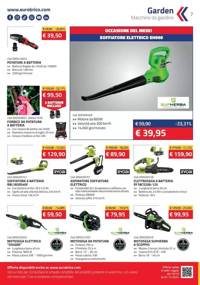 Far Da Sé da 10 ottobre a 7 novembre di 2024 - Pagina del volantino 7