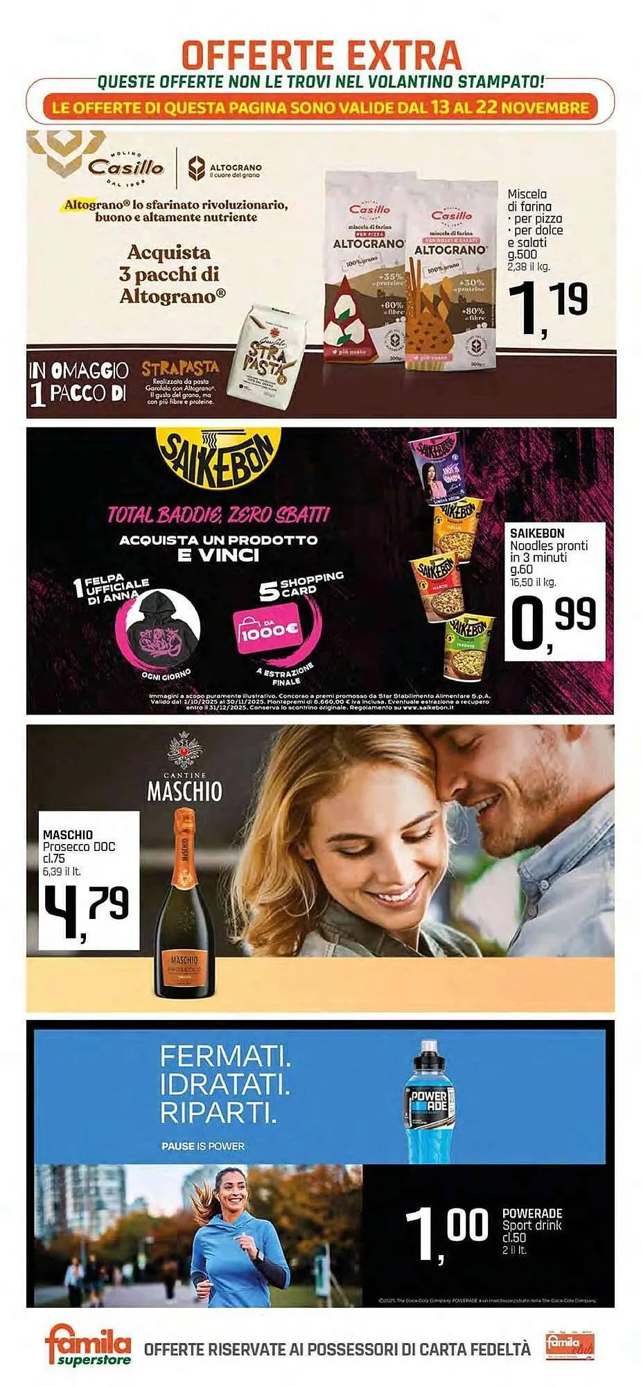 Volantino Famila Superstore da 13 novembre a 22 novembre di 2025 - Pagina del volantino 24