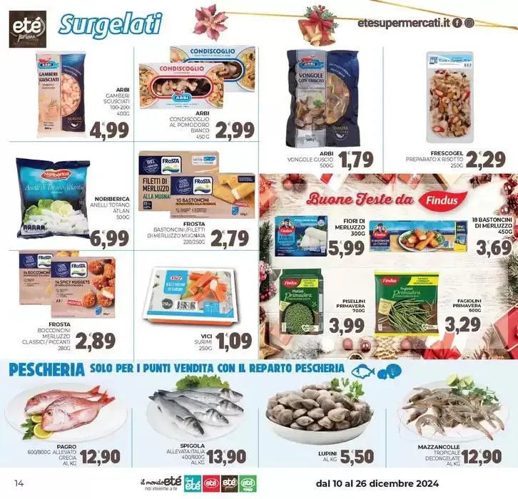 Dal 10 al 26 dicembre 2024 da 10 dicembre a 26 dicembre di 2024 - Pagina del volantino 14