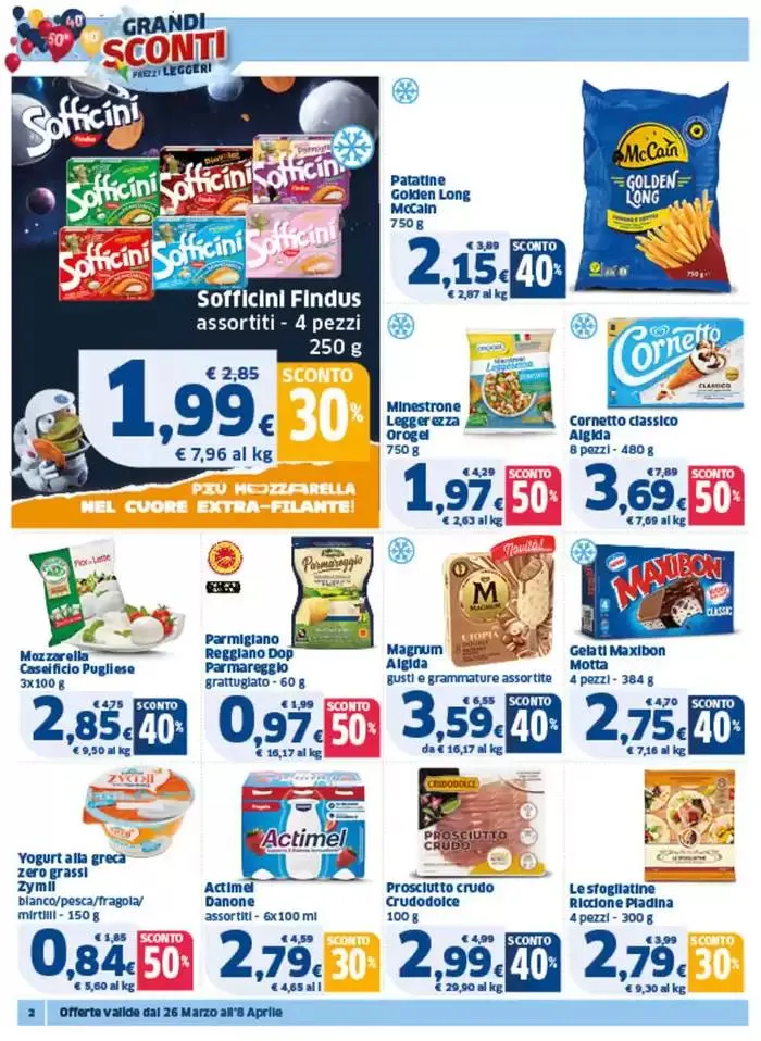 Grandi sconti da 26 marzo a 8 aprile di 2025 - Pagina del volantino 2