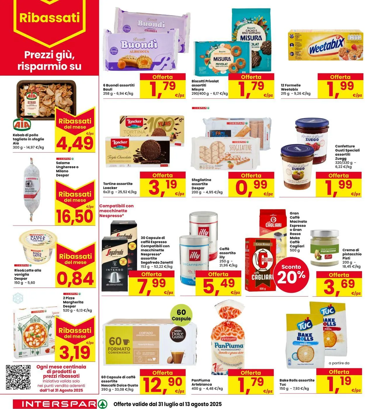 Interspar Volantino attuale da 31 luglio a 9 agosto di 2025 - Pagina del volantino 22