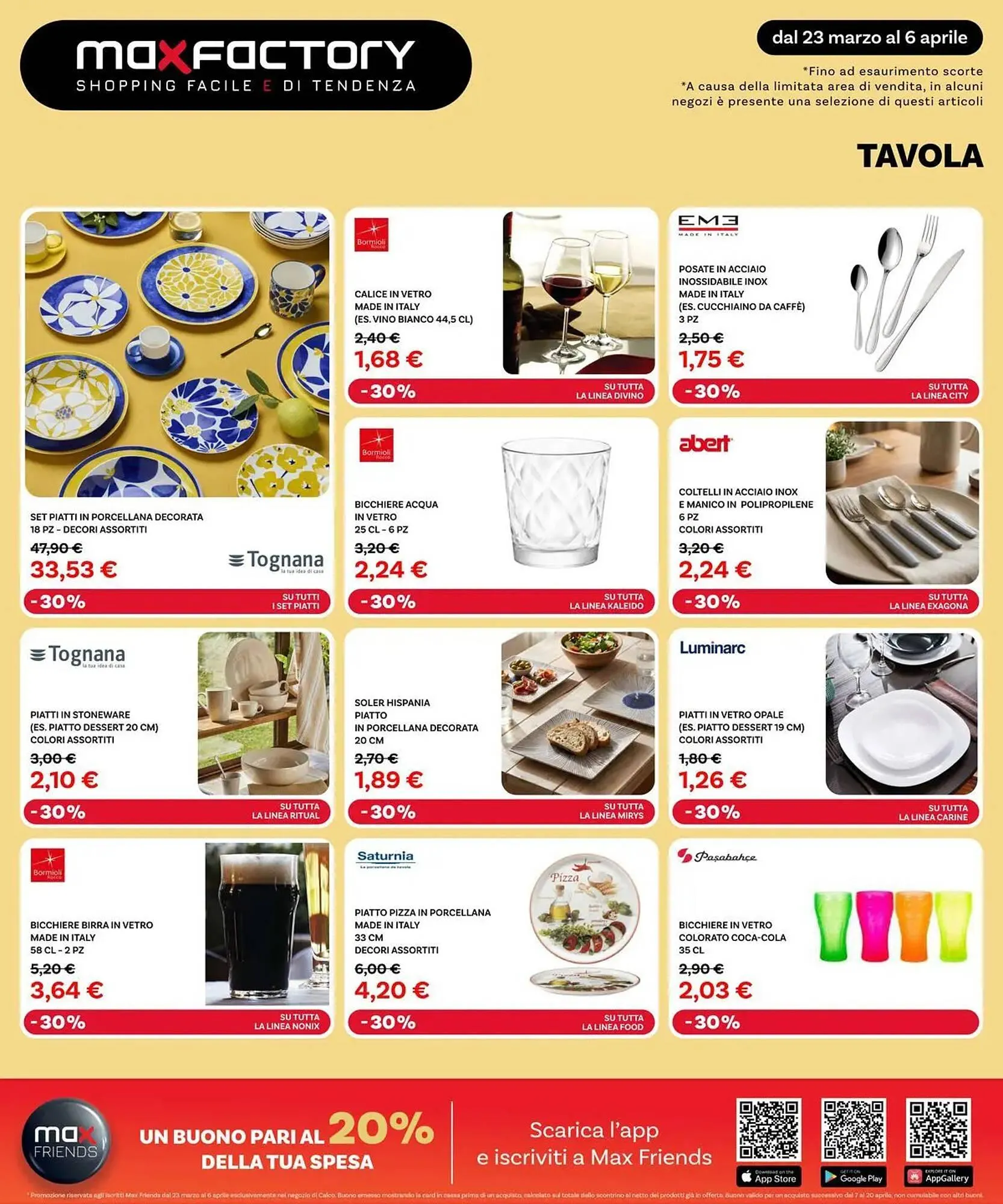 Volantino Max Factory da 22 marzo a 3 aprile di 2026 - Pagina del volantino 6