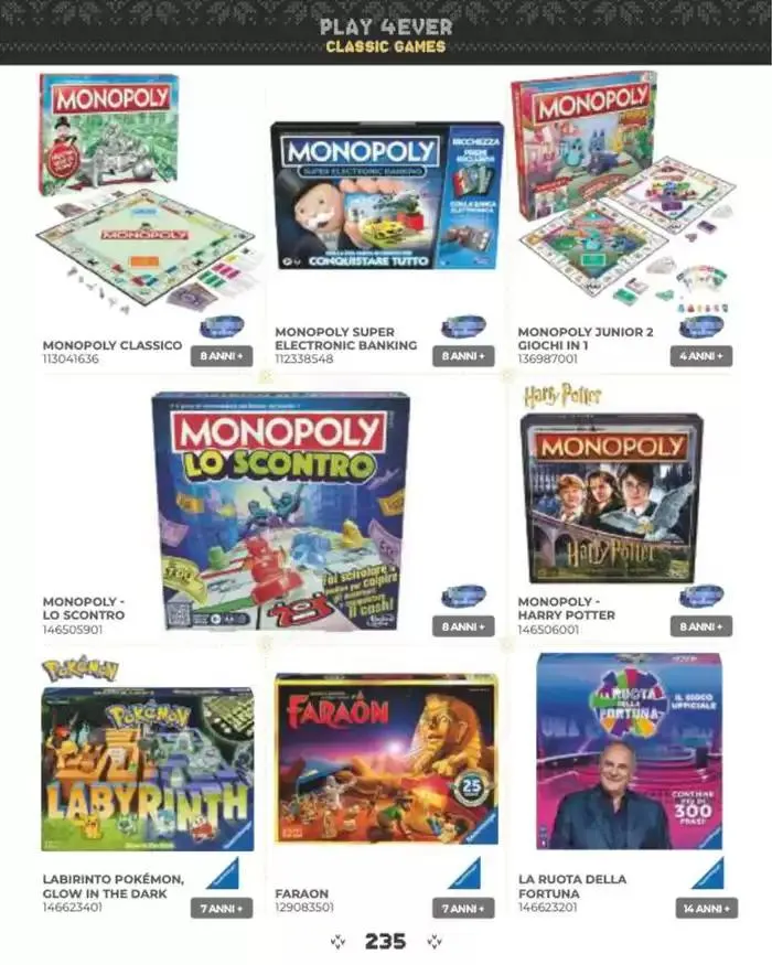 Catalogo di natale 2024! da 19 novembre a 24 dicembre di 2024 - Pagina del volantino 237