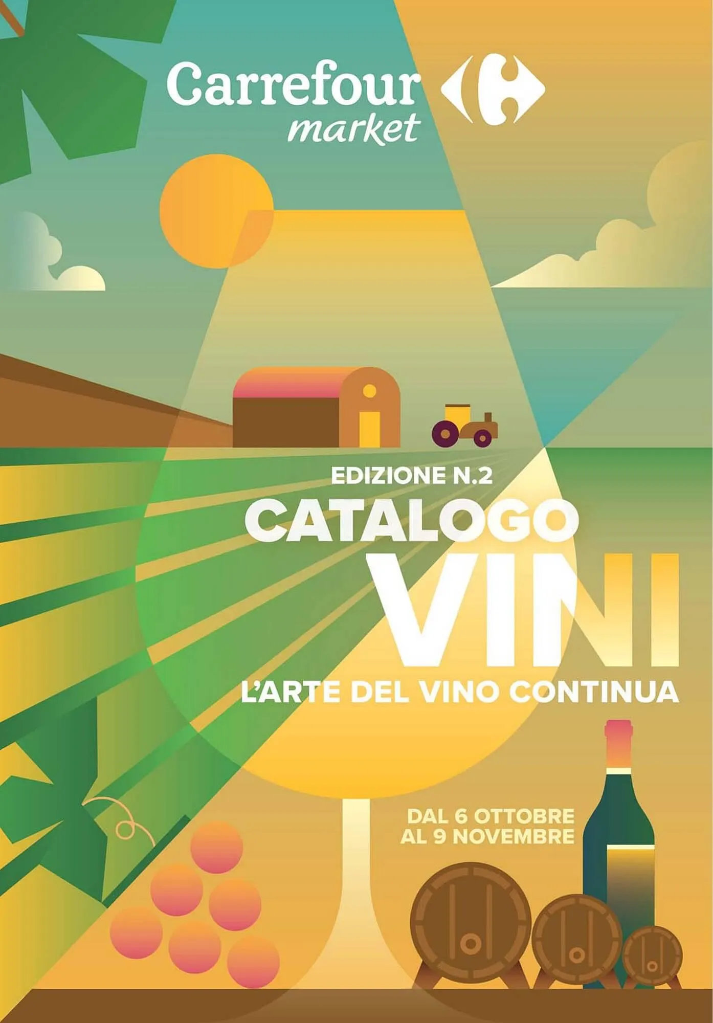 Volantino Carrefour Market da 6 ottobre a 9 novembre di 2025 - Pagina del volantino 1