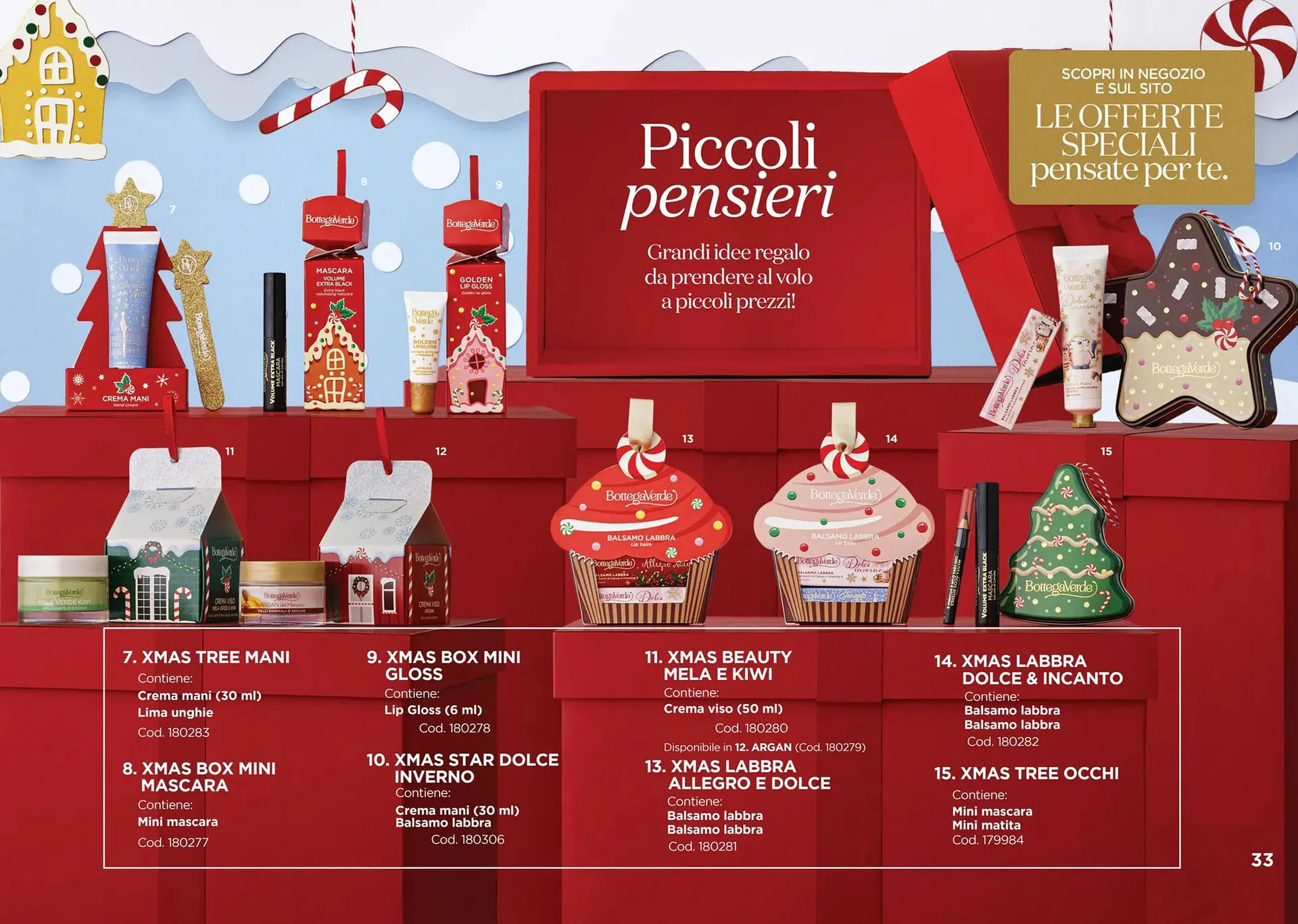 Volantino Bottega Verde da 2 novembre a 27 novembre di 2023 - Pagina del volantino 33