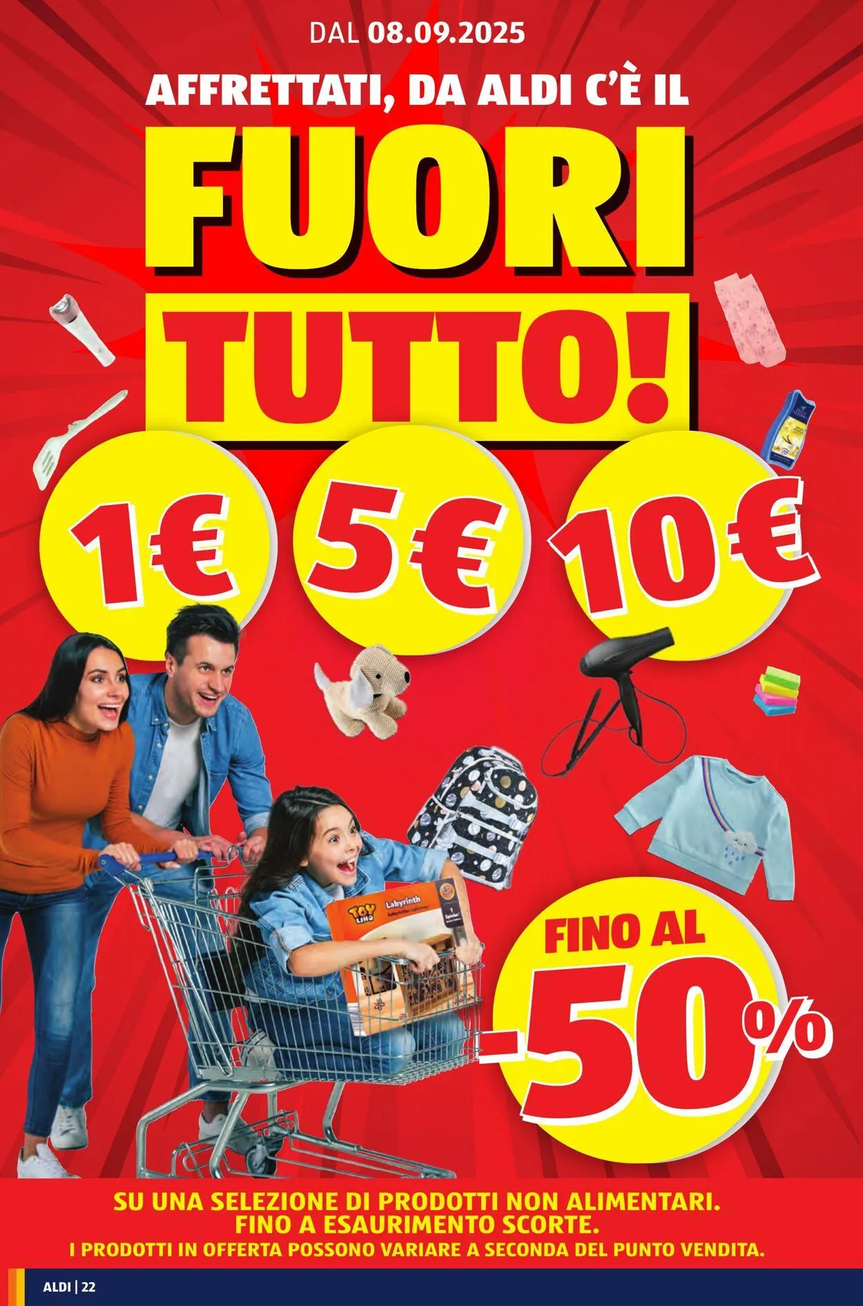 Aldi Volantino attuale da 8 settembre a 14 settembre di 2025 - Pagina del volantino 22