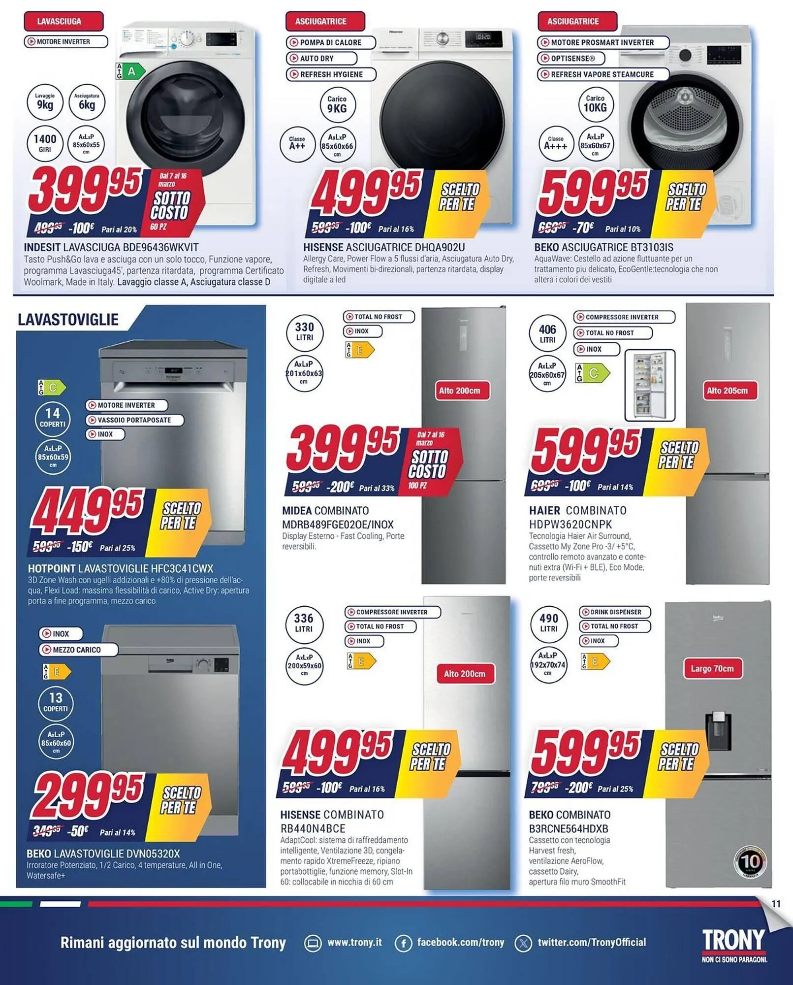 Volantino Trony da 7 marzo a 16 marzo di 2025 - Pagina del volantino 11