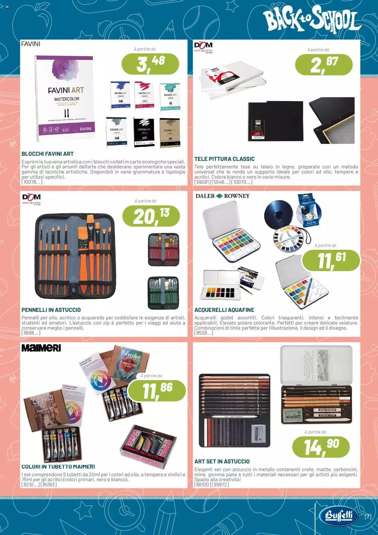 Volantino Buffetti da 1 luglio a 30 settembre di 2024 - Pagina del volantino 7