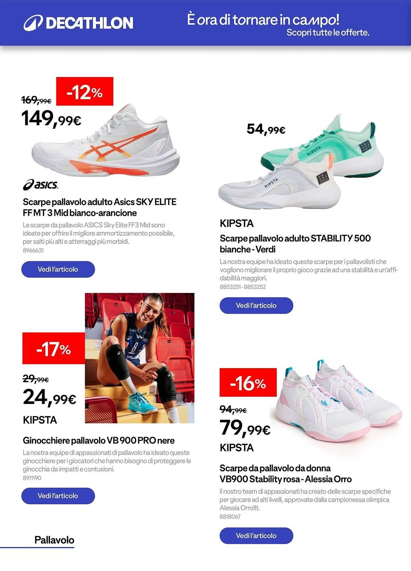 Volantino Decathlon da 1 settembre a 28 settembre di 2025 - Pagina del volantino 16
