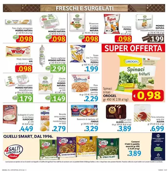 0.98 euro da 26 settembre a 9 ottobre di 2024 - Pagina del volantino 5