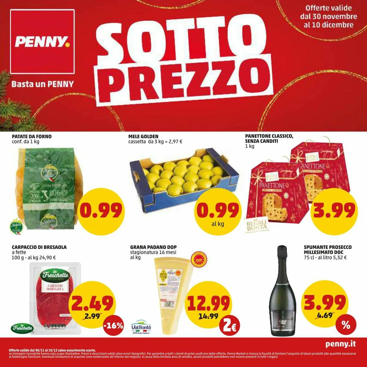 Penny Market Volantino attuale da 30 novembre a 10 dicembre di 2023 - Pagina del volantino 1