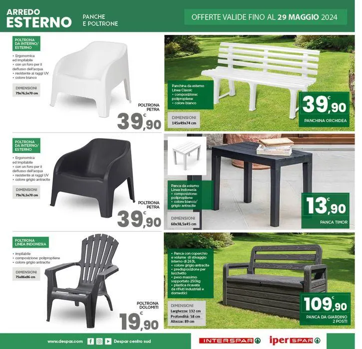 Arredo esterno da 29 aprile a 29 maggio di 2024 - Pagina del volantino 3