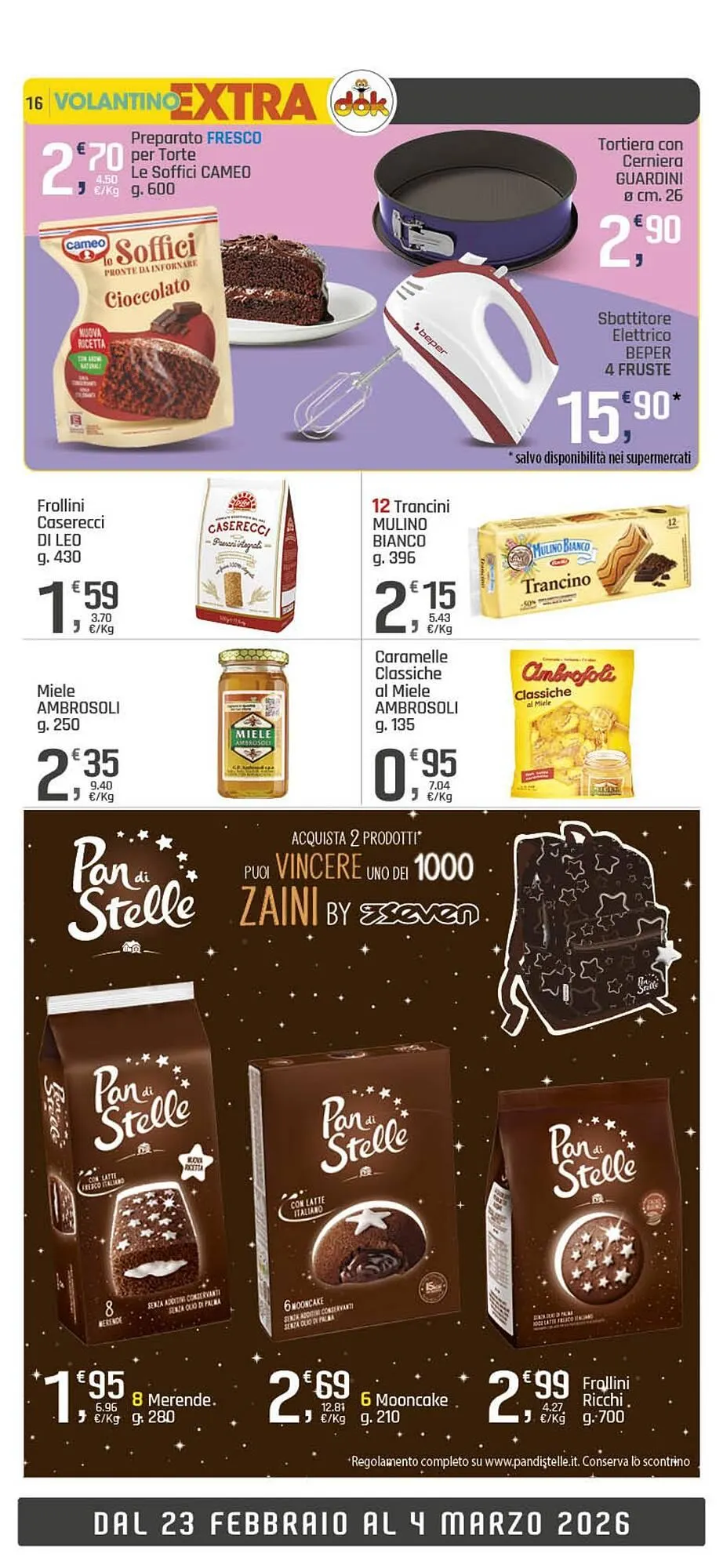 Volantino Supermercati Dok da 18 febbraio a 4 marzo di 2026 - Pagina del volantino 16