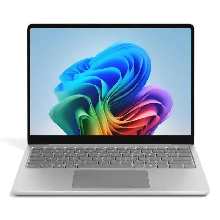 Microsoft surface laptop 13" qualcomm snapdragon computer portatile 33 cm (13") touch screen 16 gb lpddr5x-sdram 256 gb ssd wi-fi 7 (802.11be) windows 11 home platino