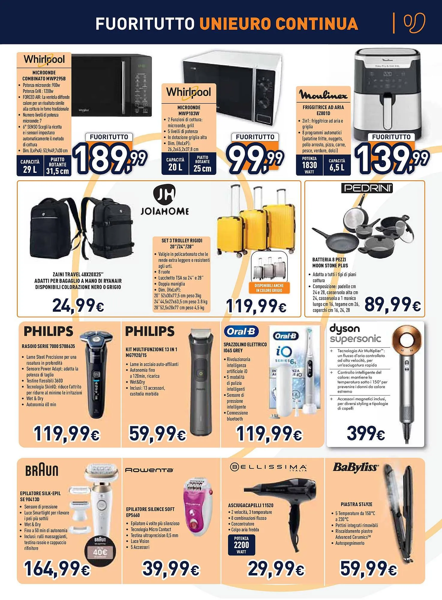 Volantino Unieuro da 13 agosto a 21 agosto di 2024 - Pagina del volantino 17