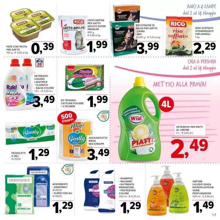 Prendi 2, paghi 1 da 2 maggio a 14 maggio di 2025 - Pagina del volantino 17