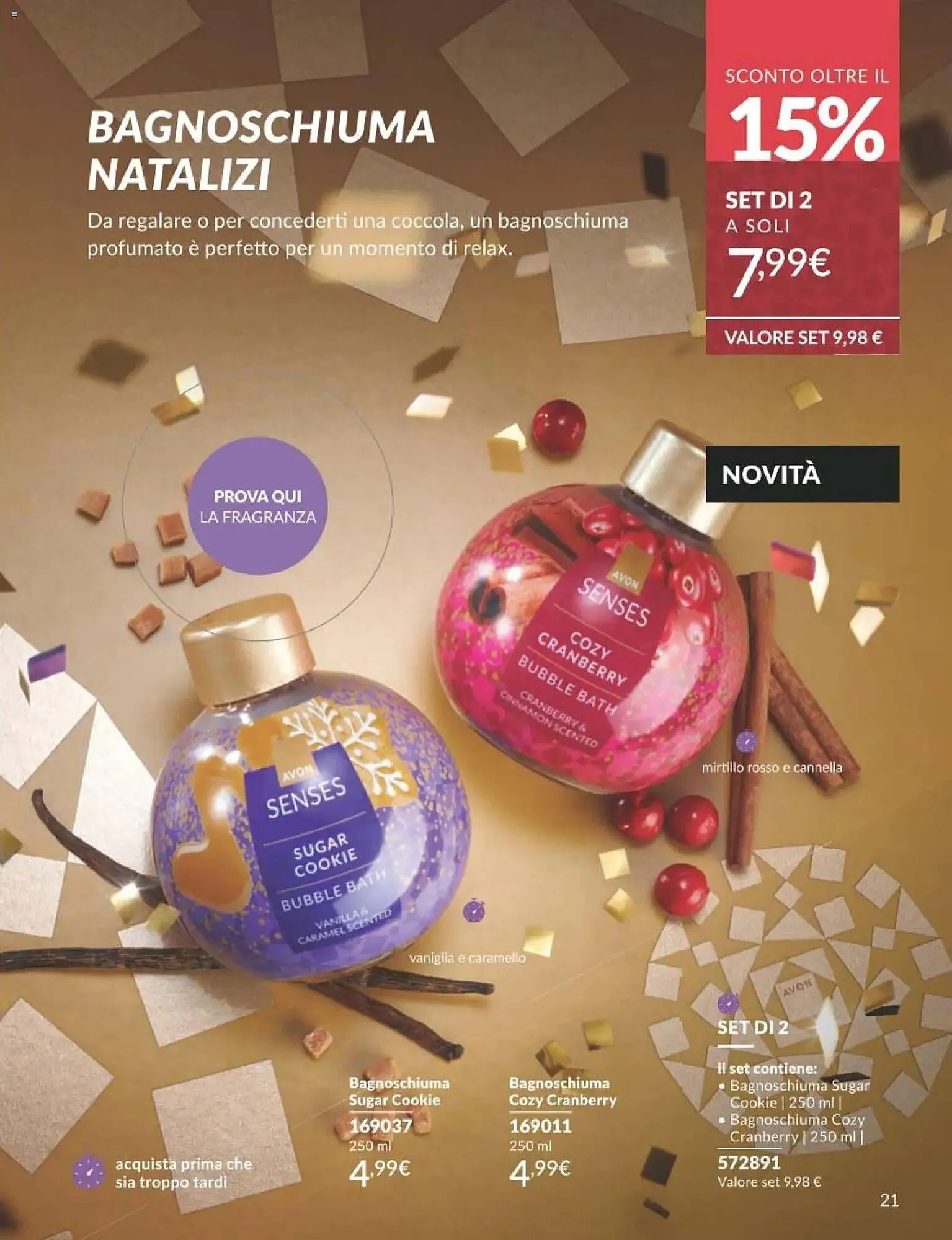 Catalogo Avon da 1 dicembre a 30 dicembre di 2025 - Pagina del volantino 21