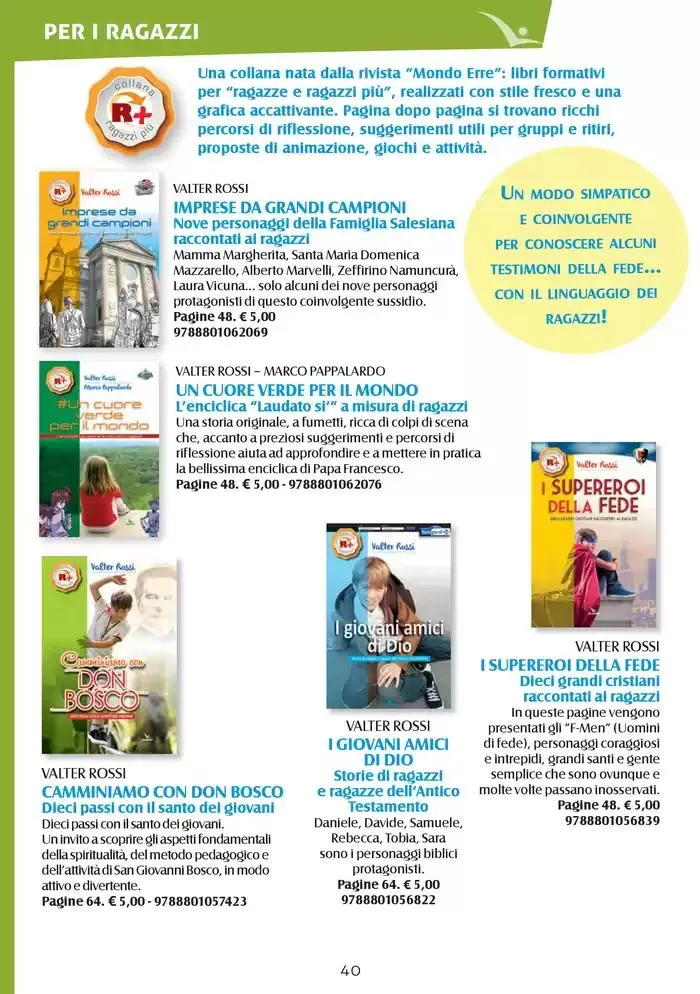  Catechismi & susssidi da 13 gennaio a 31 dicembre di 2025 - Pagina del volantino 40