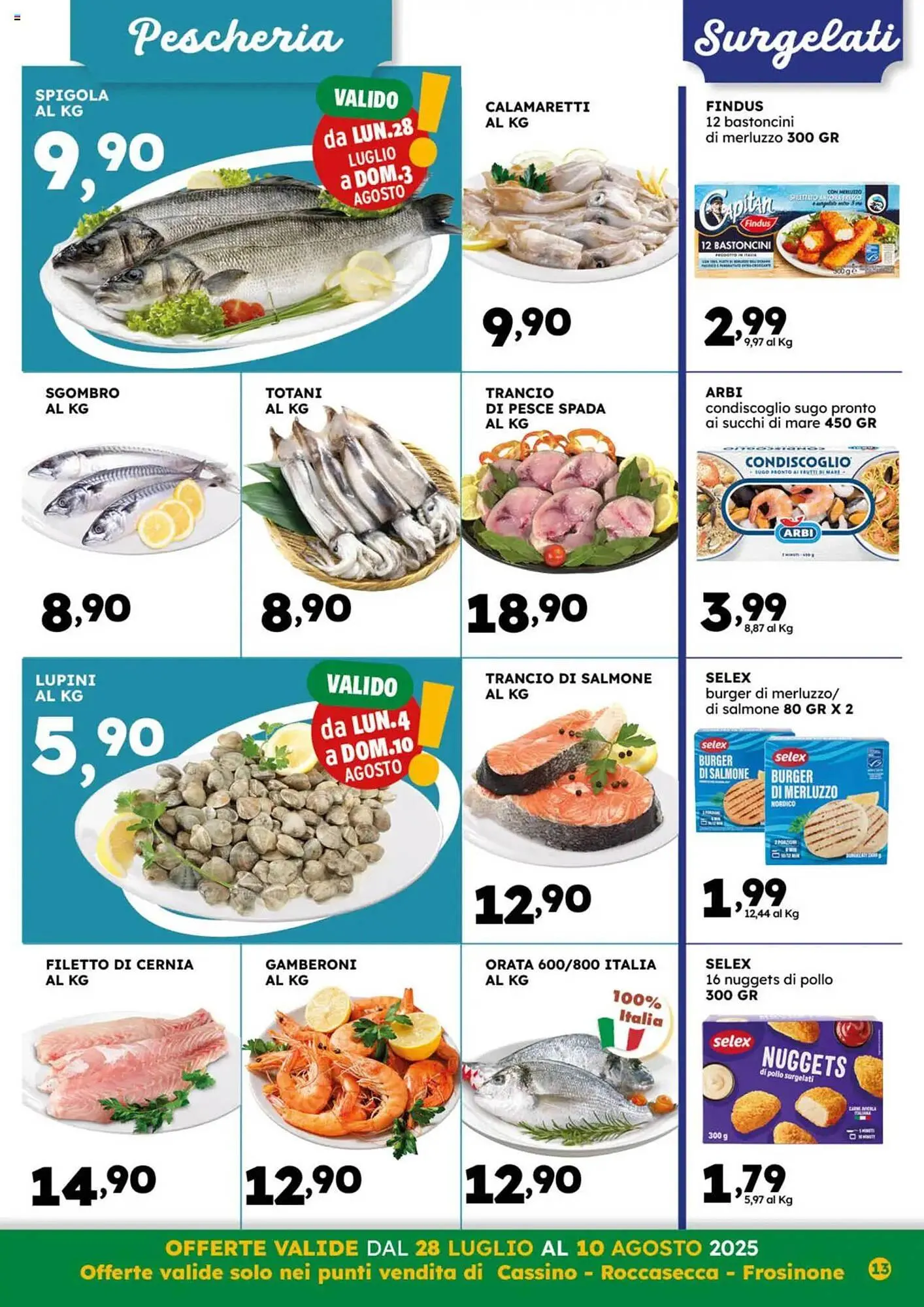 Volantino Gecop da 28 luglio a 10 agosto di 2025 - Pagina del volantino 13