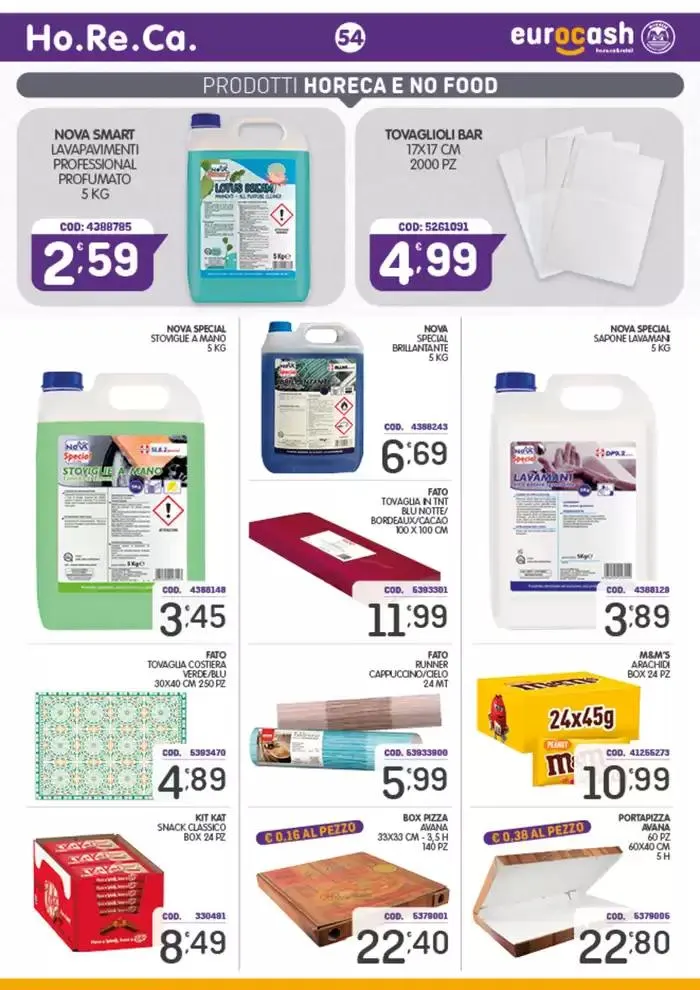 Volantino Eurocash da 10 marzo a 30 marzo di 2025 - Pagina del volantino 54