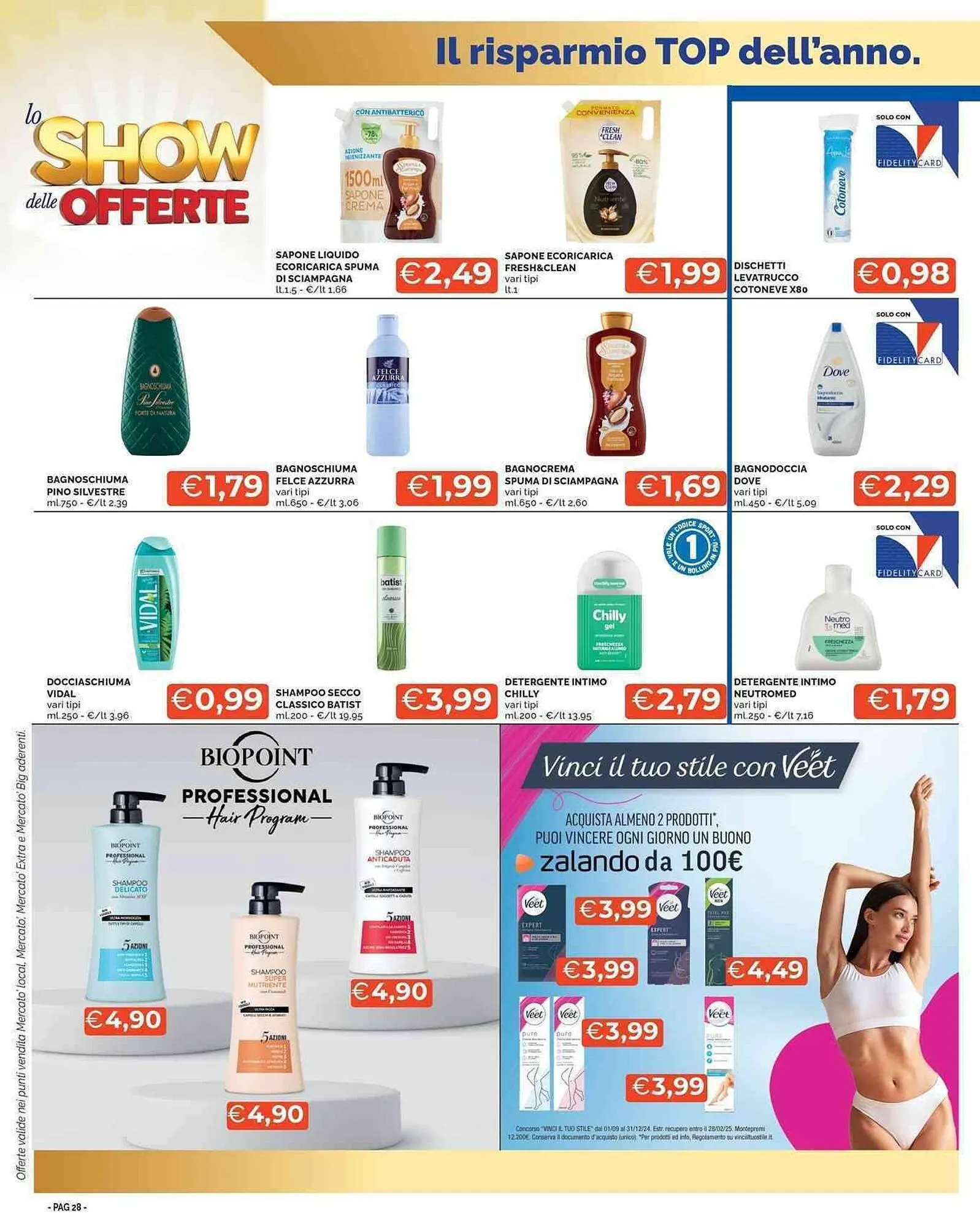 Volantino Mercatò Big da 5 settembre a 18 settembre di 2024 - Pagina del volantino 28