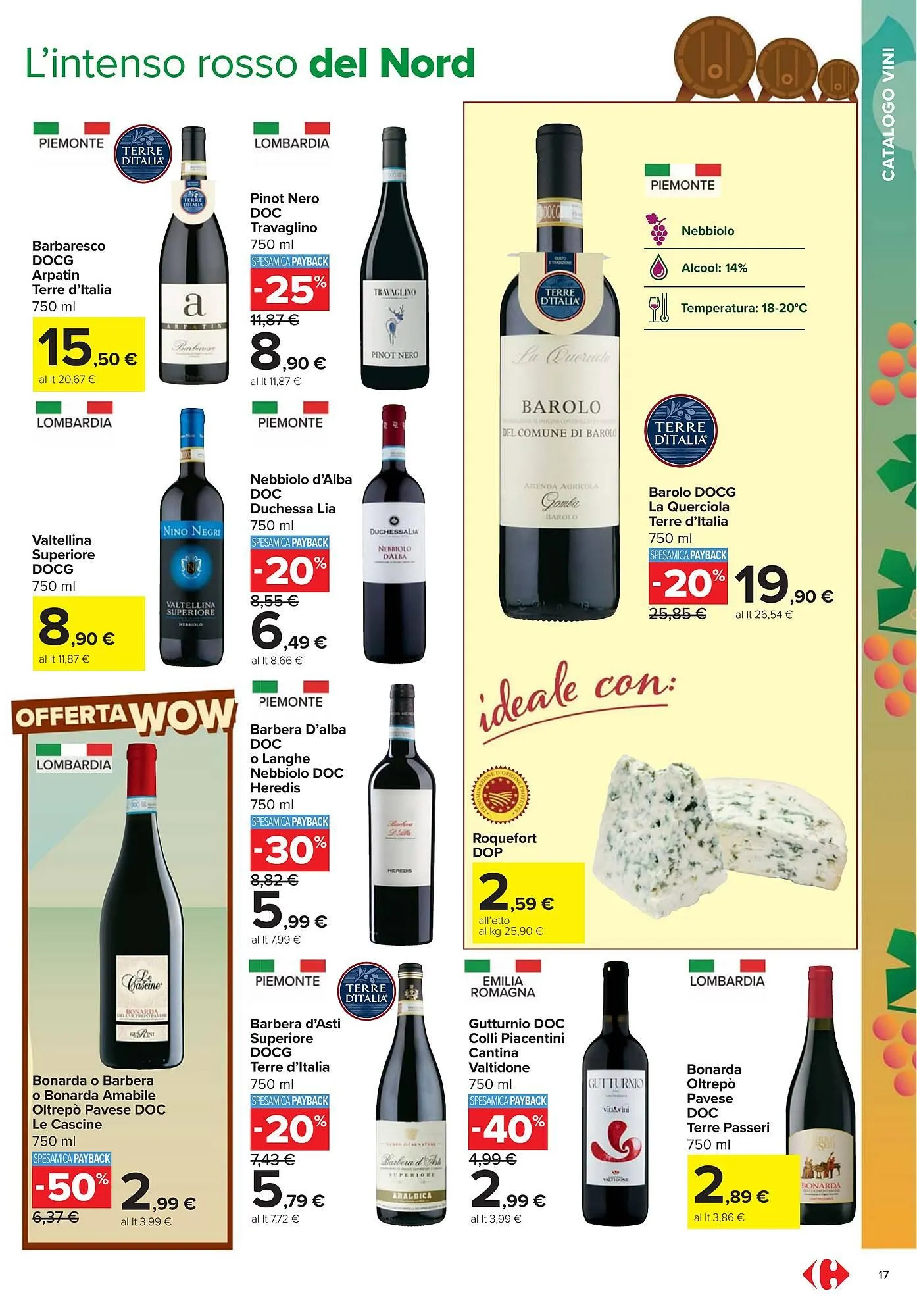 Volantino Carrefour Market da 6 ottobre a 9 novembre di 2025 - Pagina del volantino 17
