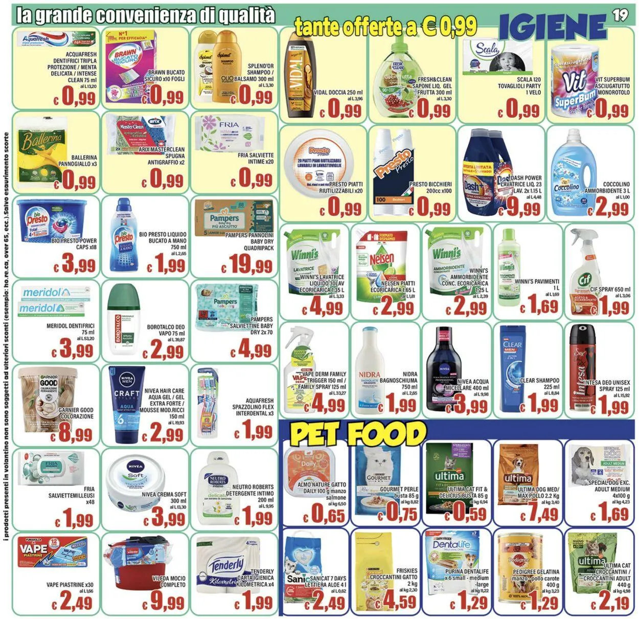 Top Supermercati Volantino attuale da 9 ottobre a 23 ottobre di 2025 - Pagina del volantino 19
