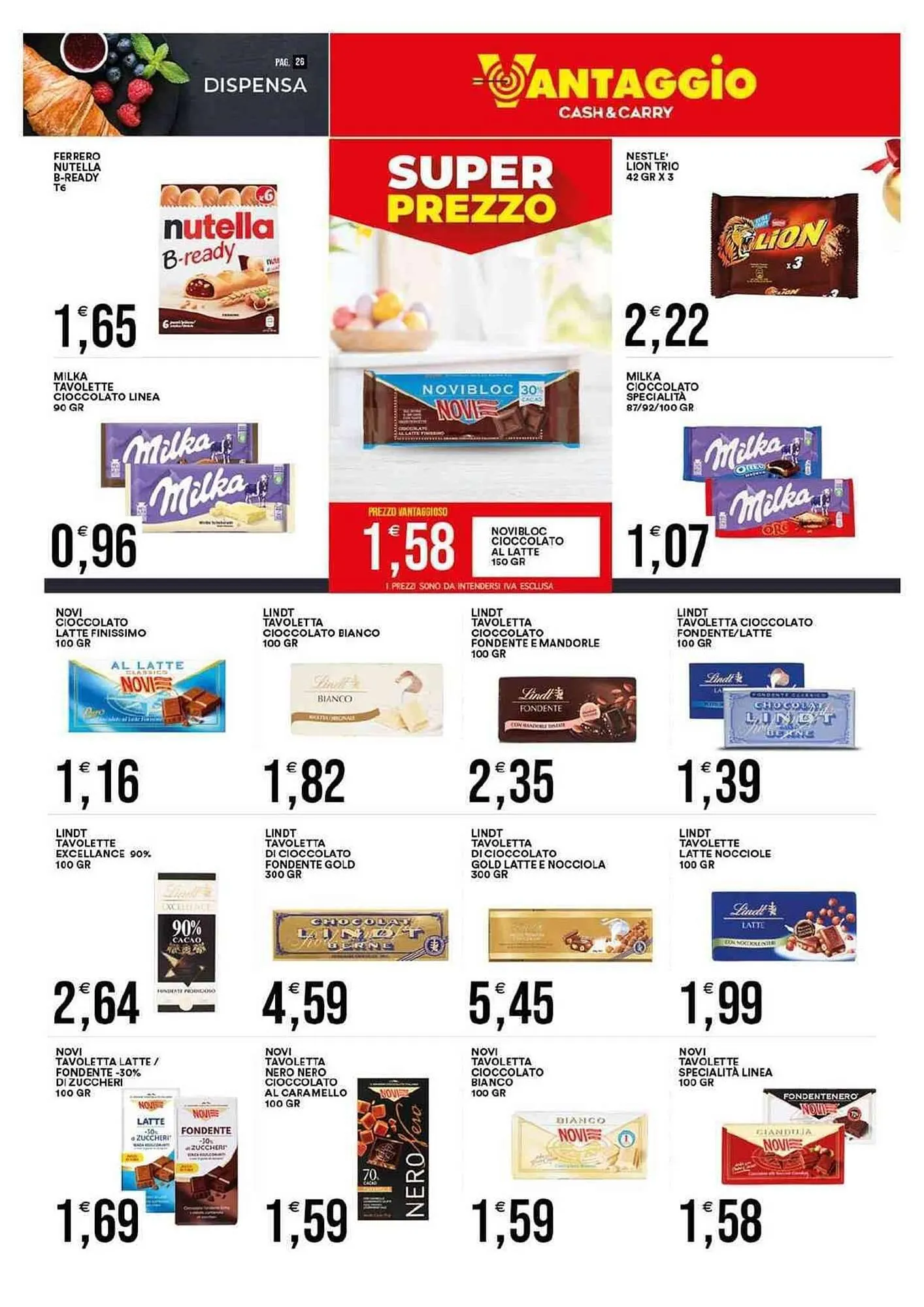 Volantino Vantaggio Cash&Carry da 23 marzo a 4 aprile di 2026 - Pagina del volantino 27