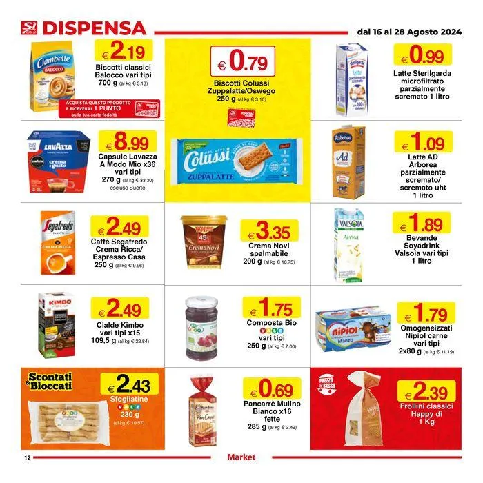 Fresca convenienza da 16 agosto a 28 agosto di 2024 - Pagina del volantino 12