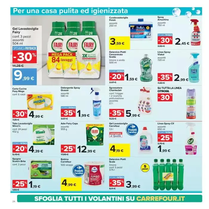 Sconti 30%40%50% da 25 marzo a 7 aprile di 2025 - Pagina del volantino 24