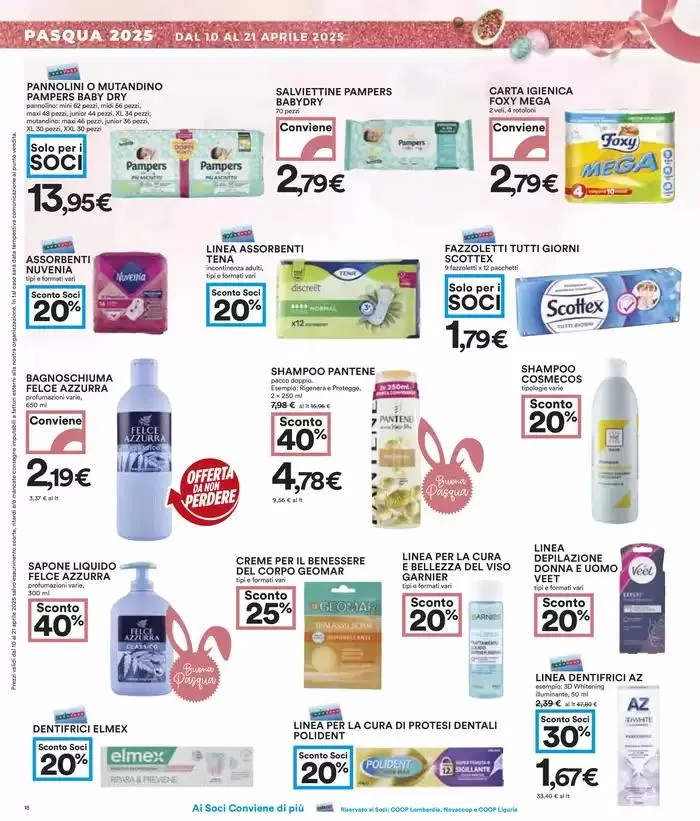 40 prodotti al 40% di sconto da 10 aprile a 21 aprile di 2025 - Pagina del volantino 18