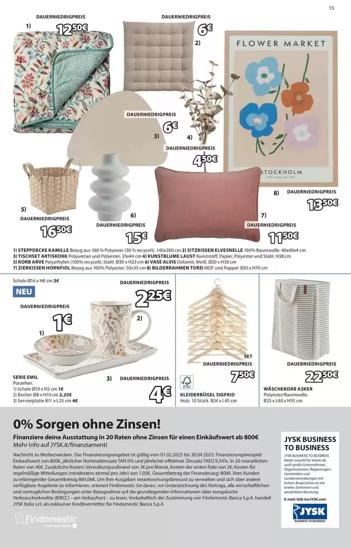 Wir feiern Geburtstag 46 Jahre! da 20 marzo a 30 aprile di 2025 - Pagina del volantino 15