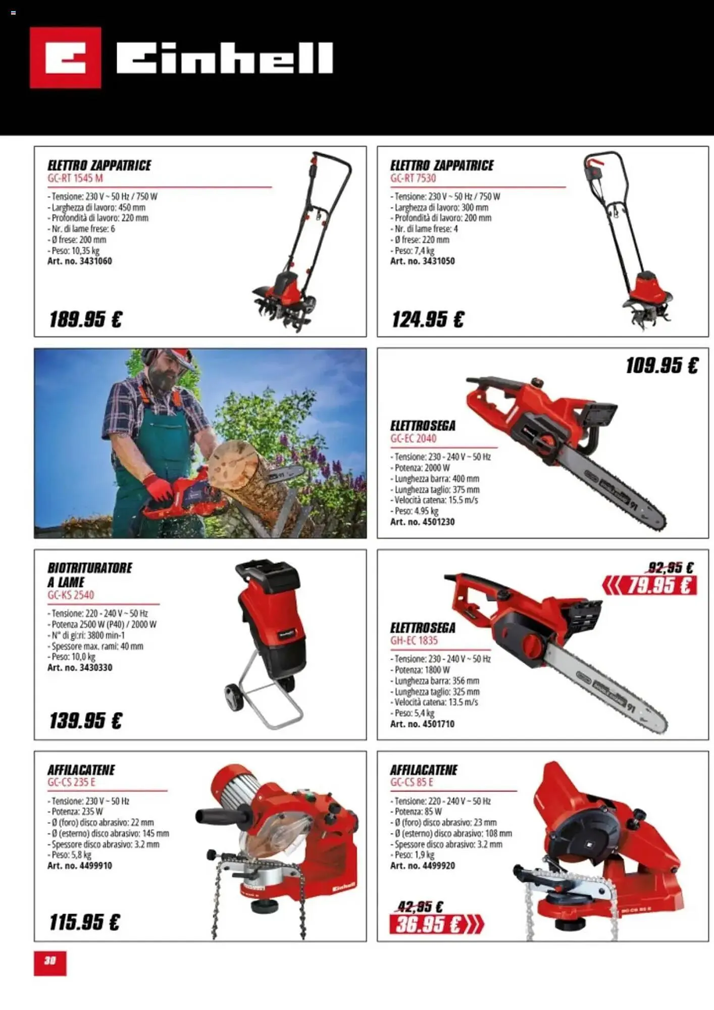 Volantino Einhell da 1 febbraio a 31 maggio di 2025 - Pagina del volantino 31