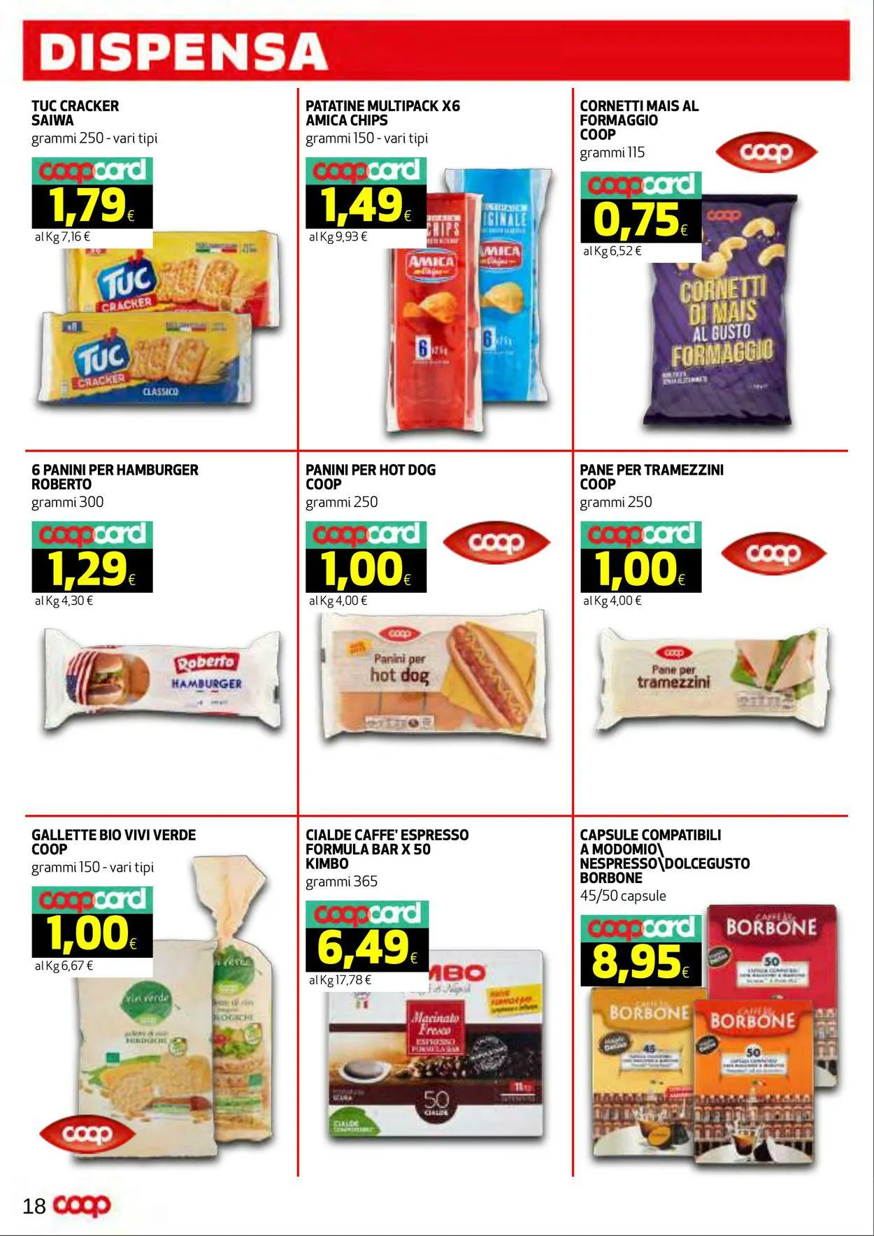 Coop Volantino attuale da 9 novembre a 19 novembre di 2023 - Pagina del volantino 18