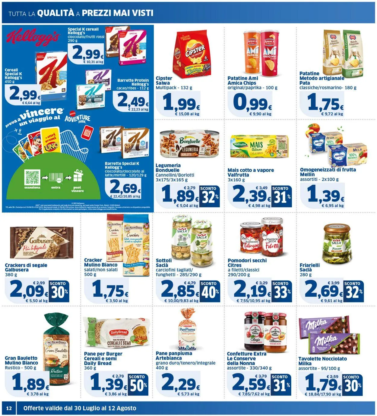 Sigma - Bologna Volantino attuale da 30 luglio a 12 agosto di 2025 - Pagina del volantino 12